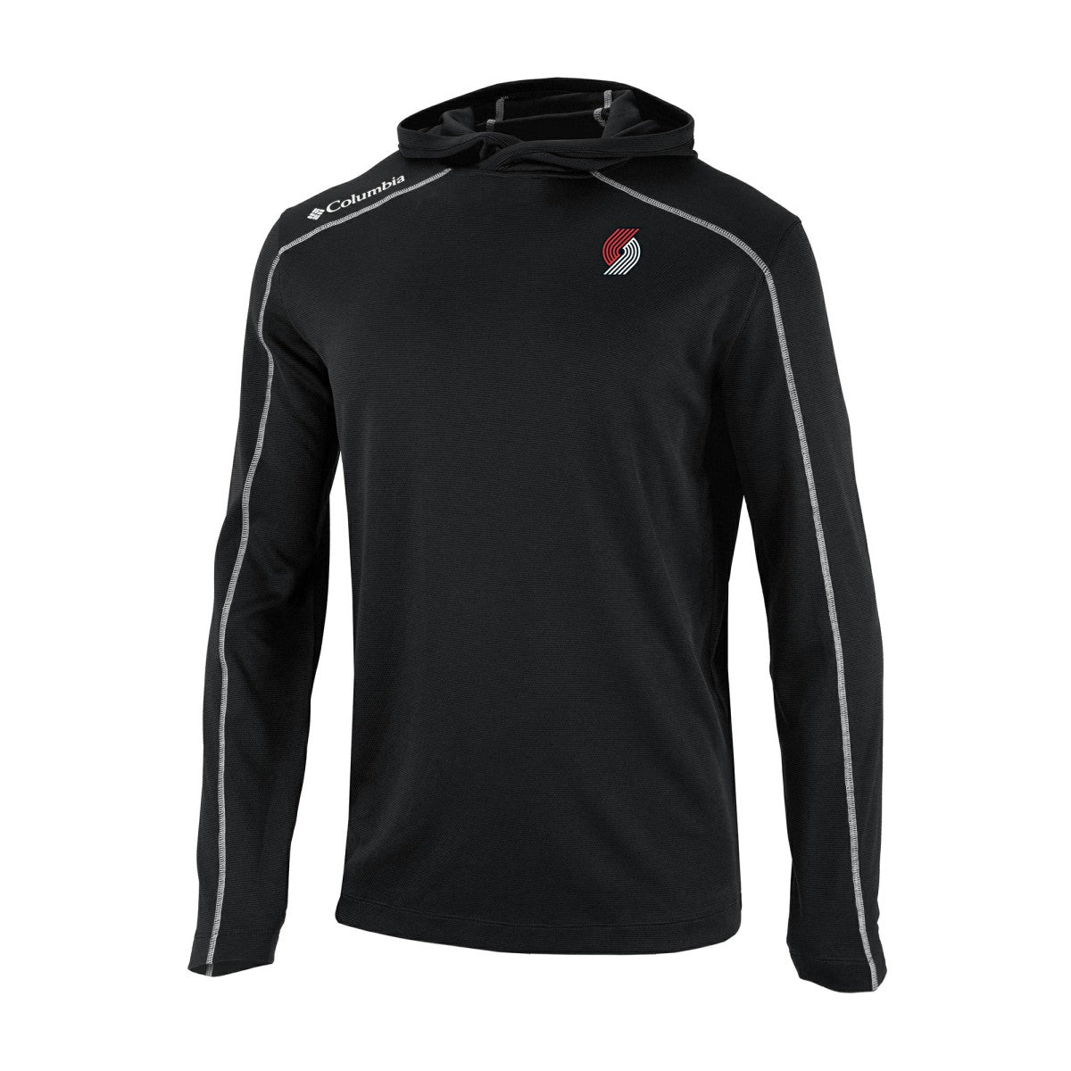 Portland Trail Blazers Omni-Wick Shotgun Pullover Hoodie Black - NBA
