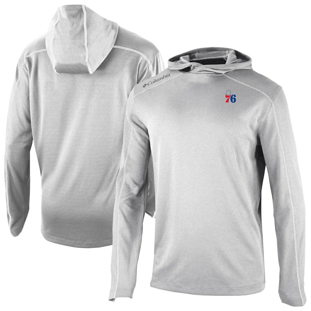 Philadelphia 76ers Omni-Wick Shotgun Pullover Hoodie Gray - NBA