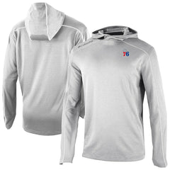 Philadelphia 76ers Omni-Wick Shotgun Pullover Hoodie Gray - NBA