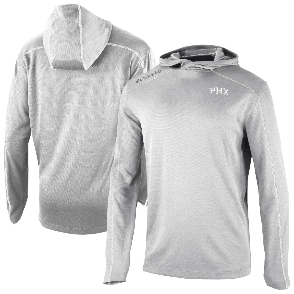 Phoenix Suns Omni-Wick Shotgun Pullover Hoodie Gray - NBA