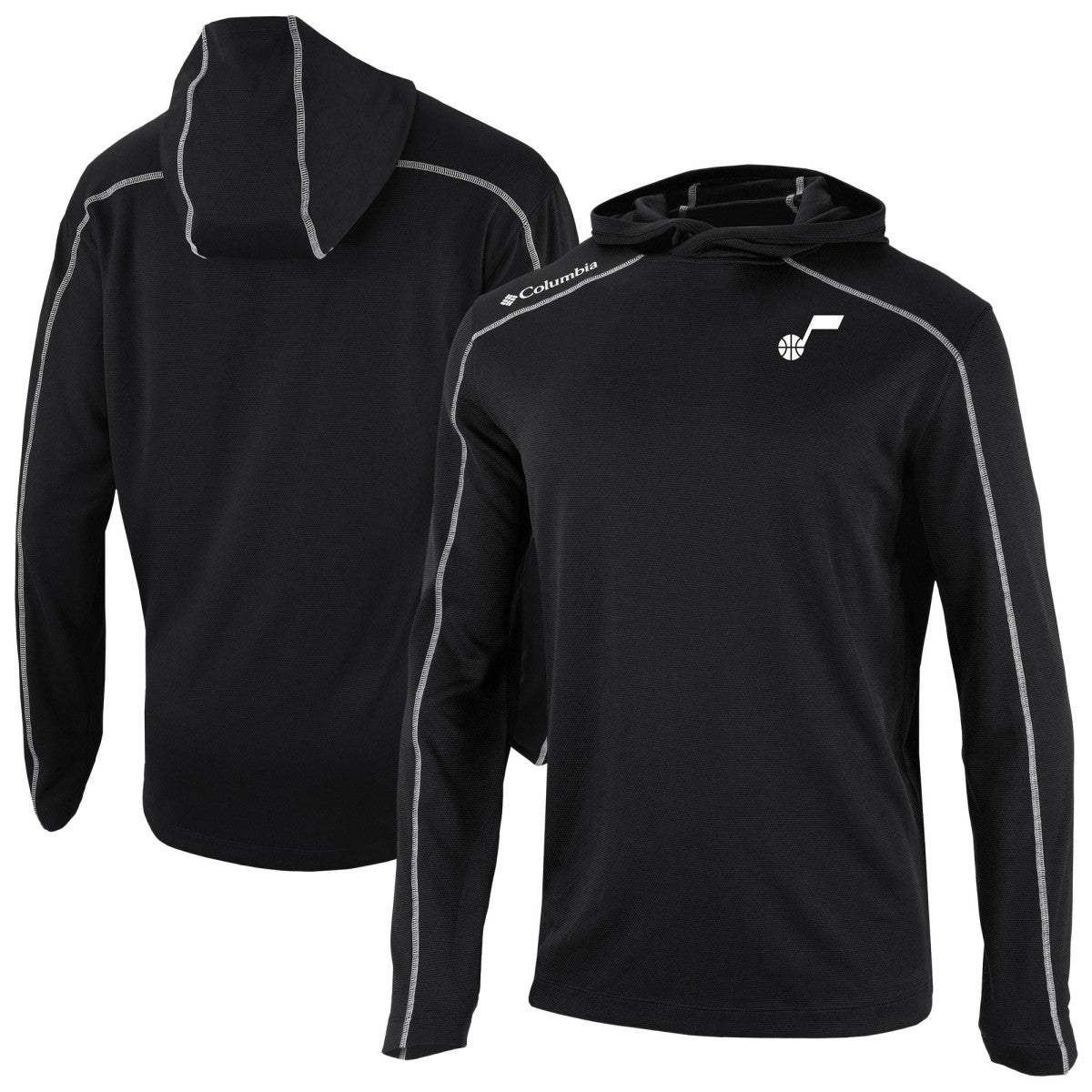 Utah Jazz Omni-Wick Shotgun Pullover Hoodie Black - NBA