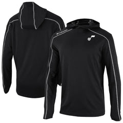 Utah Jazz Omni-Wick Shotgun Pullover Hoodie Black - NBA