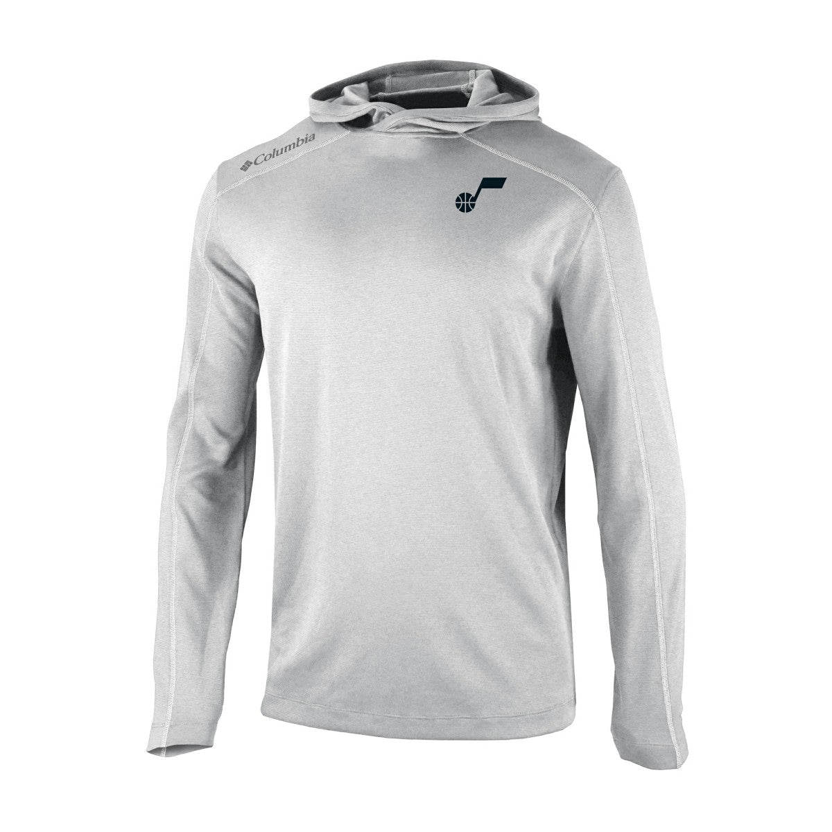 Utah Jazz Omni-Wick Shotgun Pullover Hoodie Gray - NBA