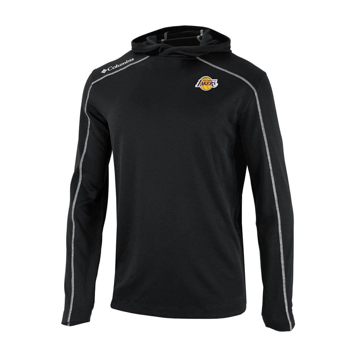 Los Angeles Lakers Omni-Wick Shotgun Pullover Hoodie Black - NBA