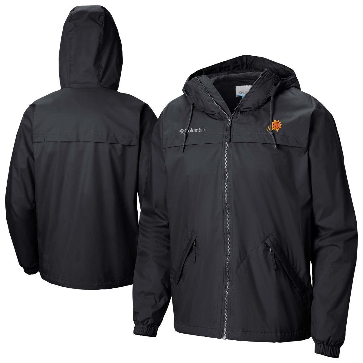 Phoenix Suns Oroville Creek Lined Full-Zip Jacket Black - NBA
