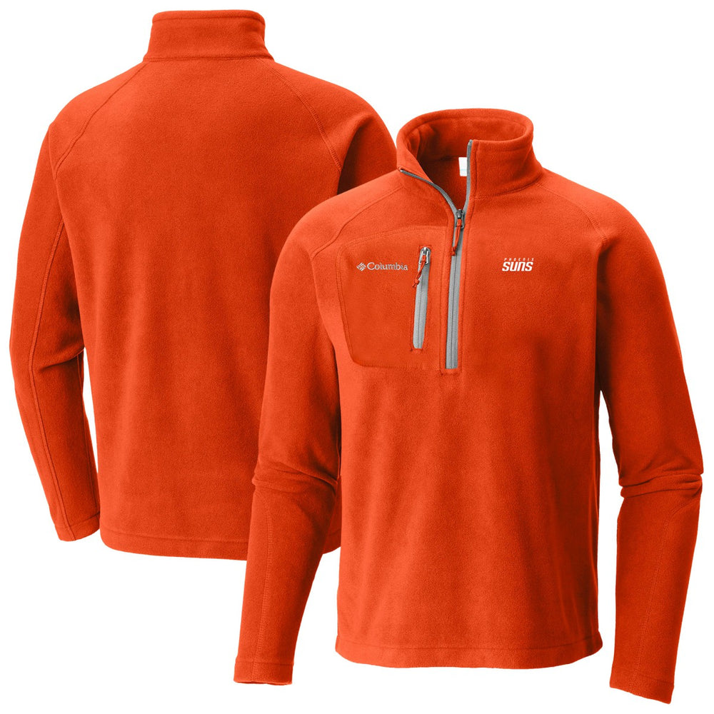 Phoenix Suns Fast Trek III Half-Zip Fleece Pullover Orange - NBA