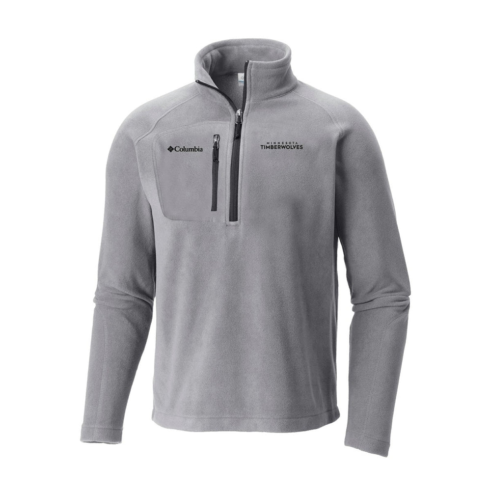 Minnesota Timberwolves Fast Trek III Half-Zip Fleece Pullover Gray - NBA