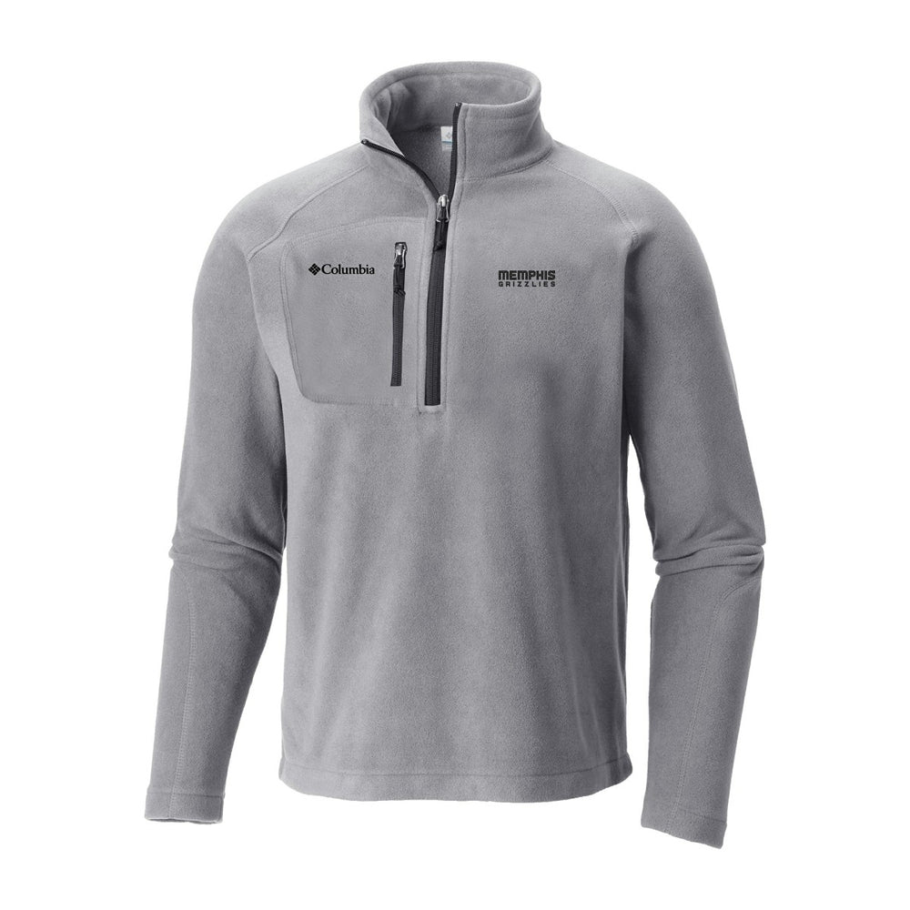 Memphis Grizzlies Fast Trek III Half-Zip Fleece Pullover Gray - NBA