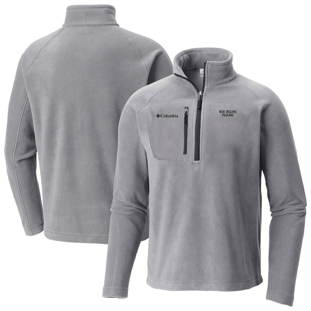 New Orleans Pelicans Fast Trek III Half-Zip Fleece Pullover Gray - NBA