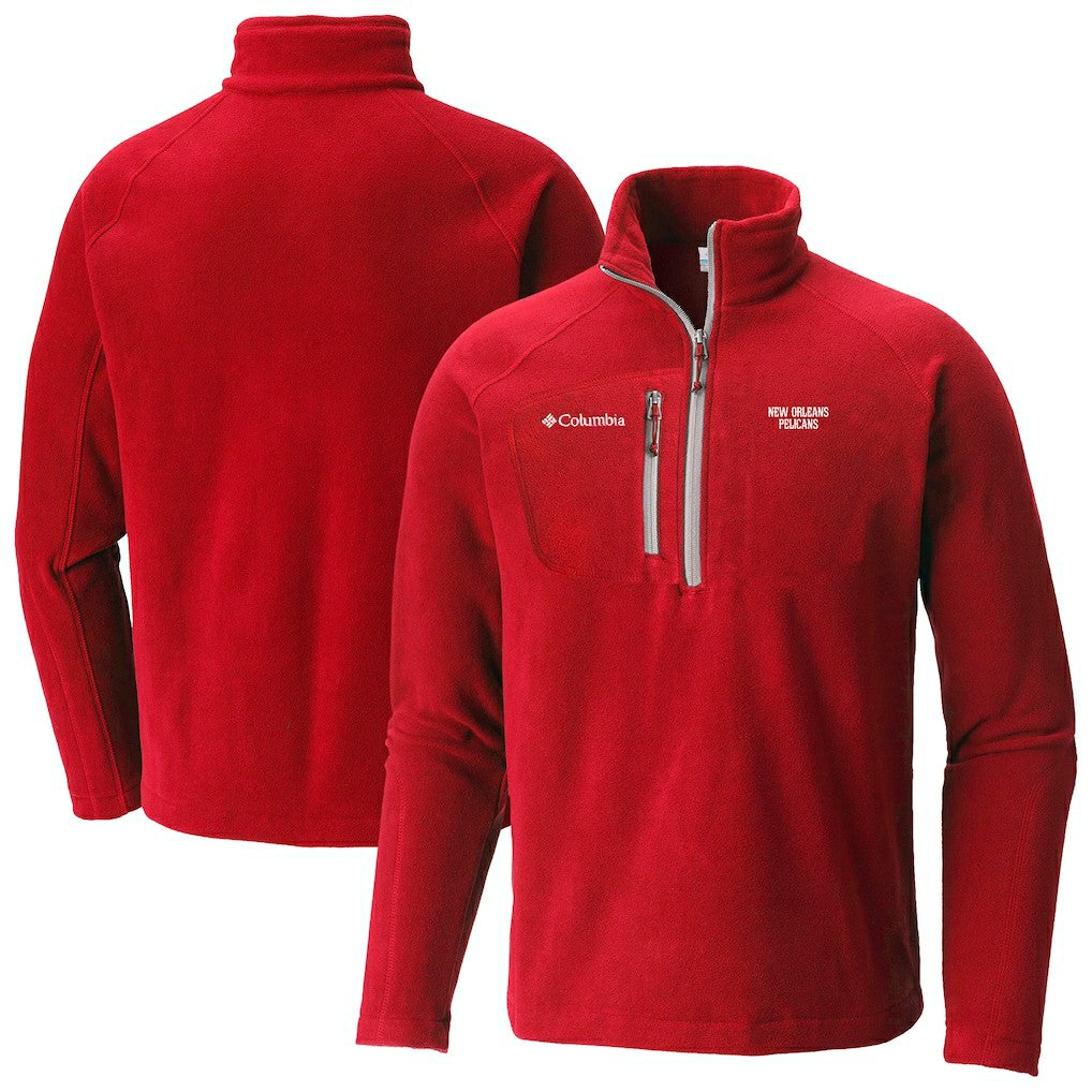 New Orleans Pelicans Fast Trek III Half-Zip Fleece Pullover Red - NBA