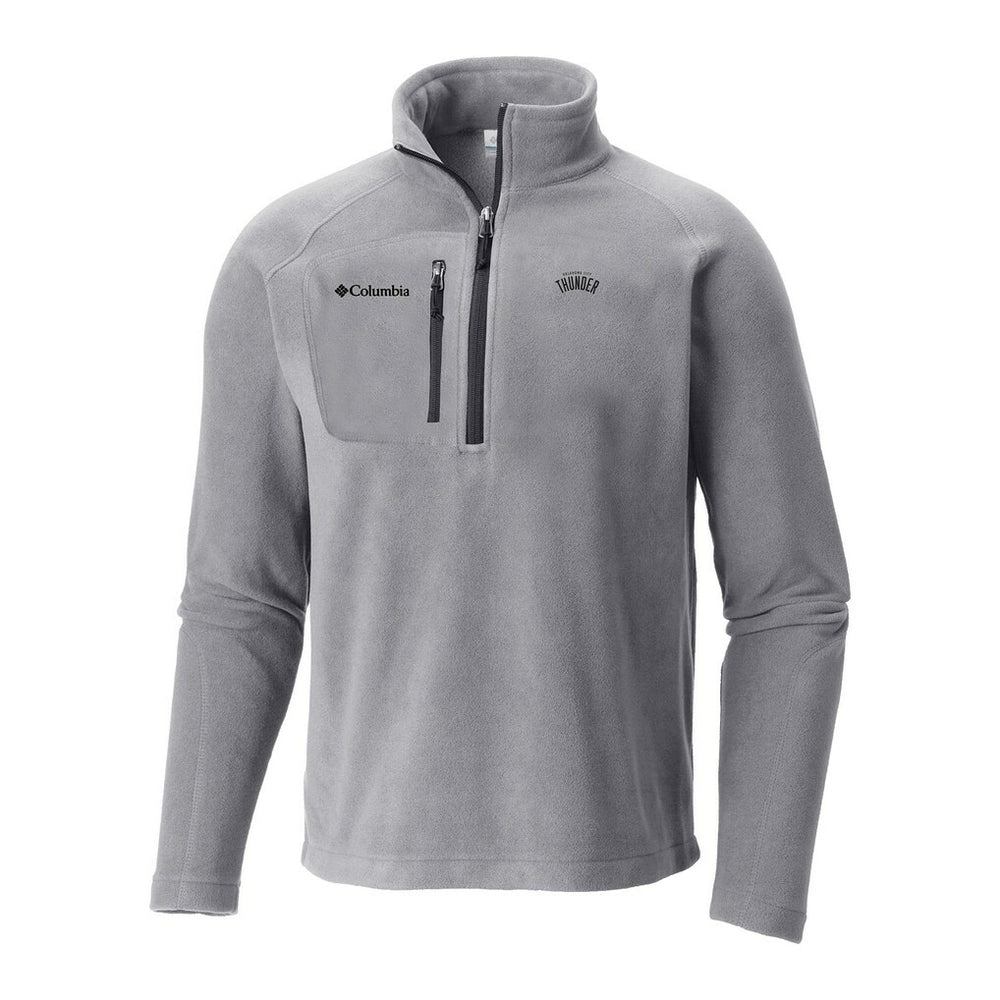 Oklahoma City Thunder Fast Trek III Half-Zip Fleece Pullover Gray - NBA