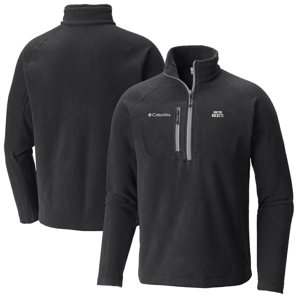 Houston Rockets Fast Trek III Half-Zip Fleece Pullover Black - NBA