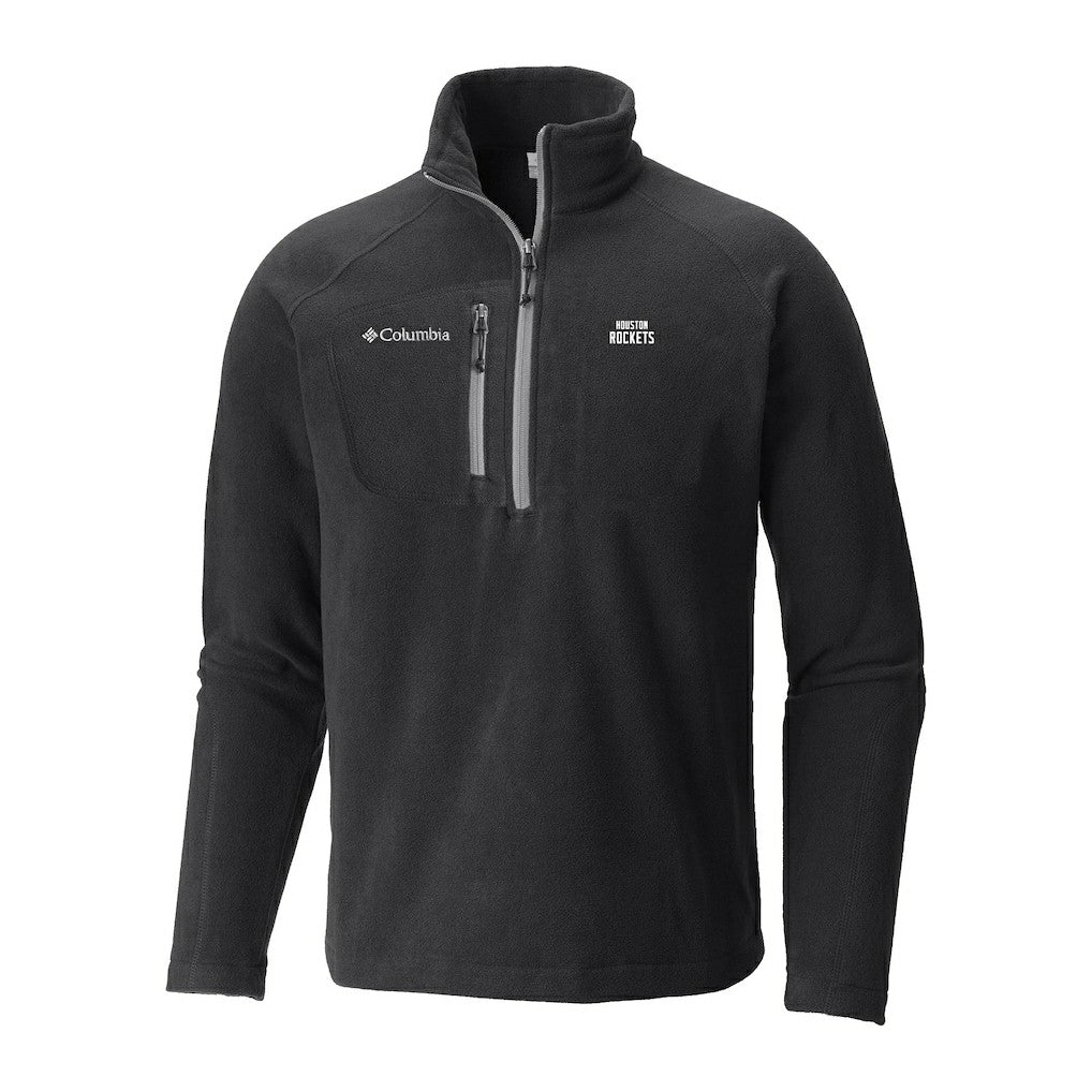 Houston Rockets Fast Trek III Half-Zip Fleece Pullover Black - NBA