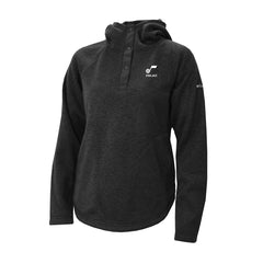 Utah Jazz Women's Sweater Weather Quarter-Snap Hoodie Black - NBA