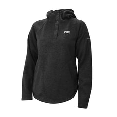 Phoenix Suns Women's Sweater Weather Quarter-Snap Hoodie Black - NBA