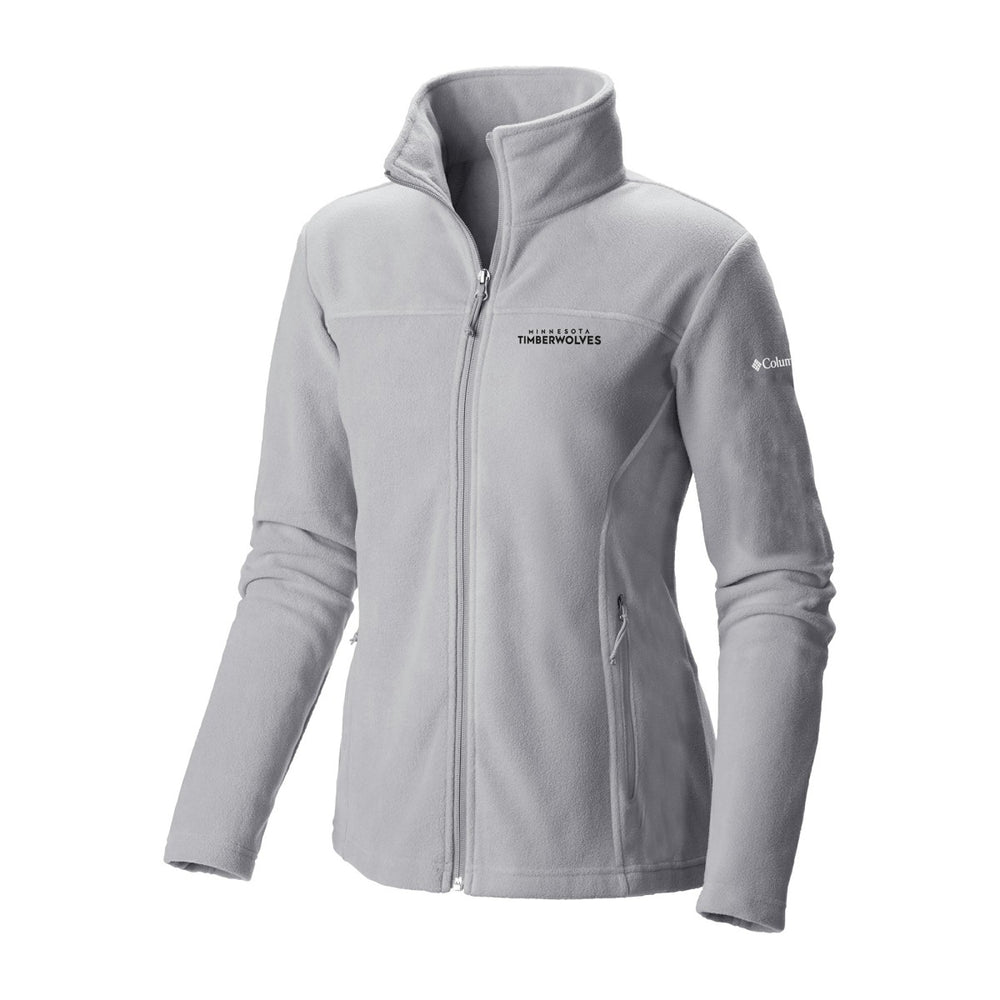 Minnesota Timberwolves Women's Give & Go II Fleece Full-Zip Jacket Gray - NBA