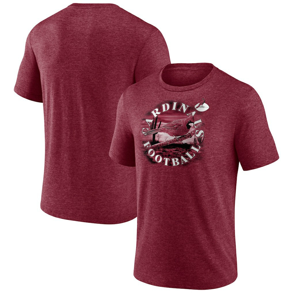 Arizona Cardinals Sporting Chance Tri-Blend T-Shirt Cardinal | NFL