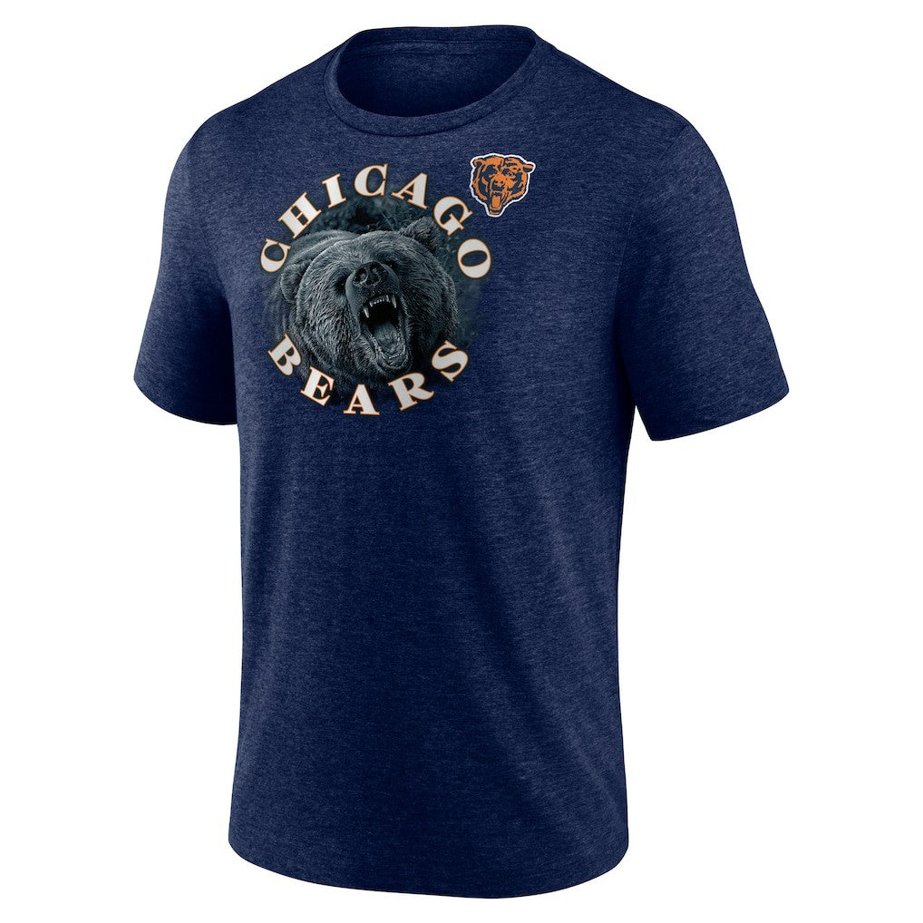 Chicago Bears Sporting Chance Tri-Blend T-Shirt Navy | NFL