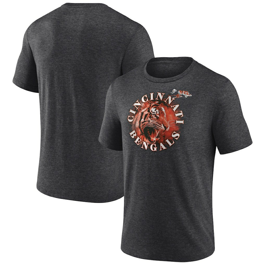 Cincinnati Bengals Sporting Chance Tri-Blend T-Shirt Charcoal | NFL