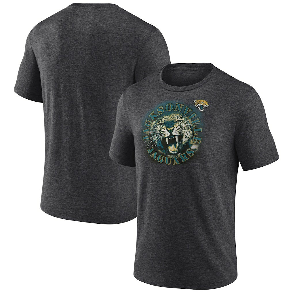 Jacksonville Jaguars Sporting Chance Tri-Blend T-Shirt Charcoal | NFL