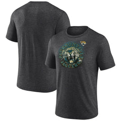 Jacksonville Jaguars Sporting Chance Tri-Blend T-Shirt Charcoal | NFL