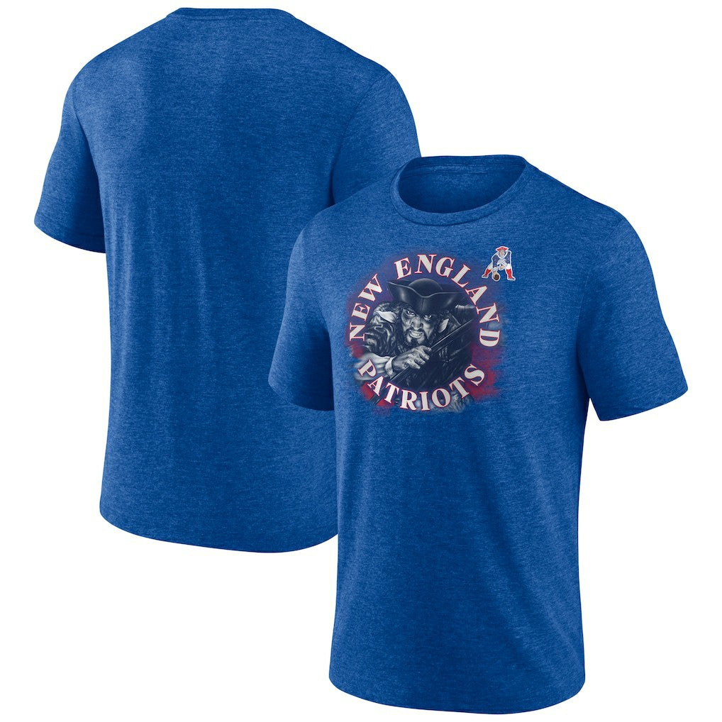 New England Patriots Sporting Chance Tri-Blend T-Shirt Royal | NFL