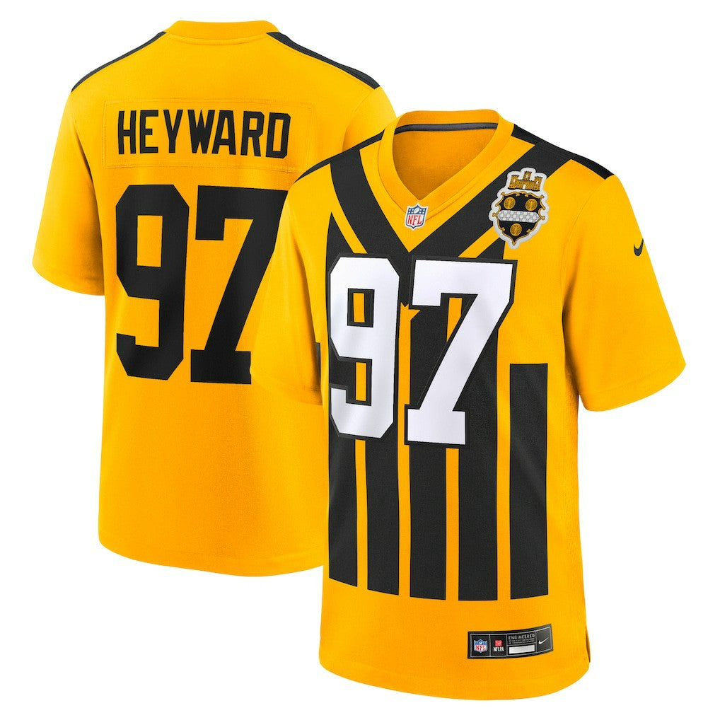 Cameron Heyward Pittsburgh Steelers Alternate 1933 Throwback Game Jersey Gold | Nike for Sale