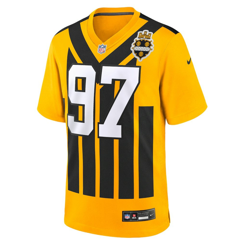 Cameron Heyward Pittsburgh Steelers Alternate 1933 Throwback Game Jersey Gold | Nike for Sale