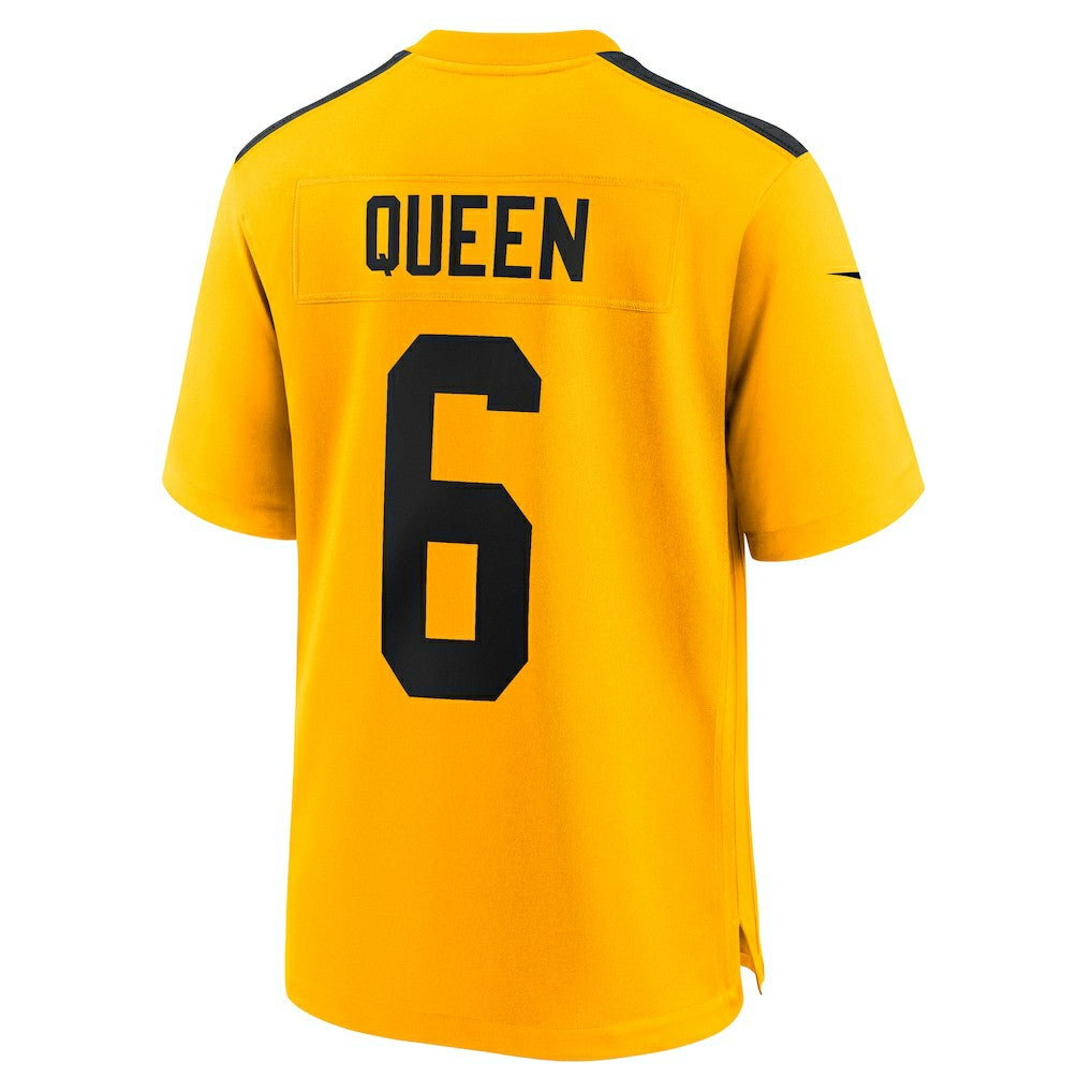 Patrick Queen Pittsburgh Steelers Alternate 1933 Throwback Game Jersey Gold | Nike for Sale