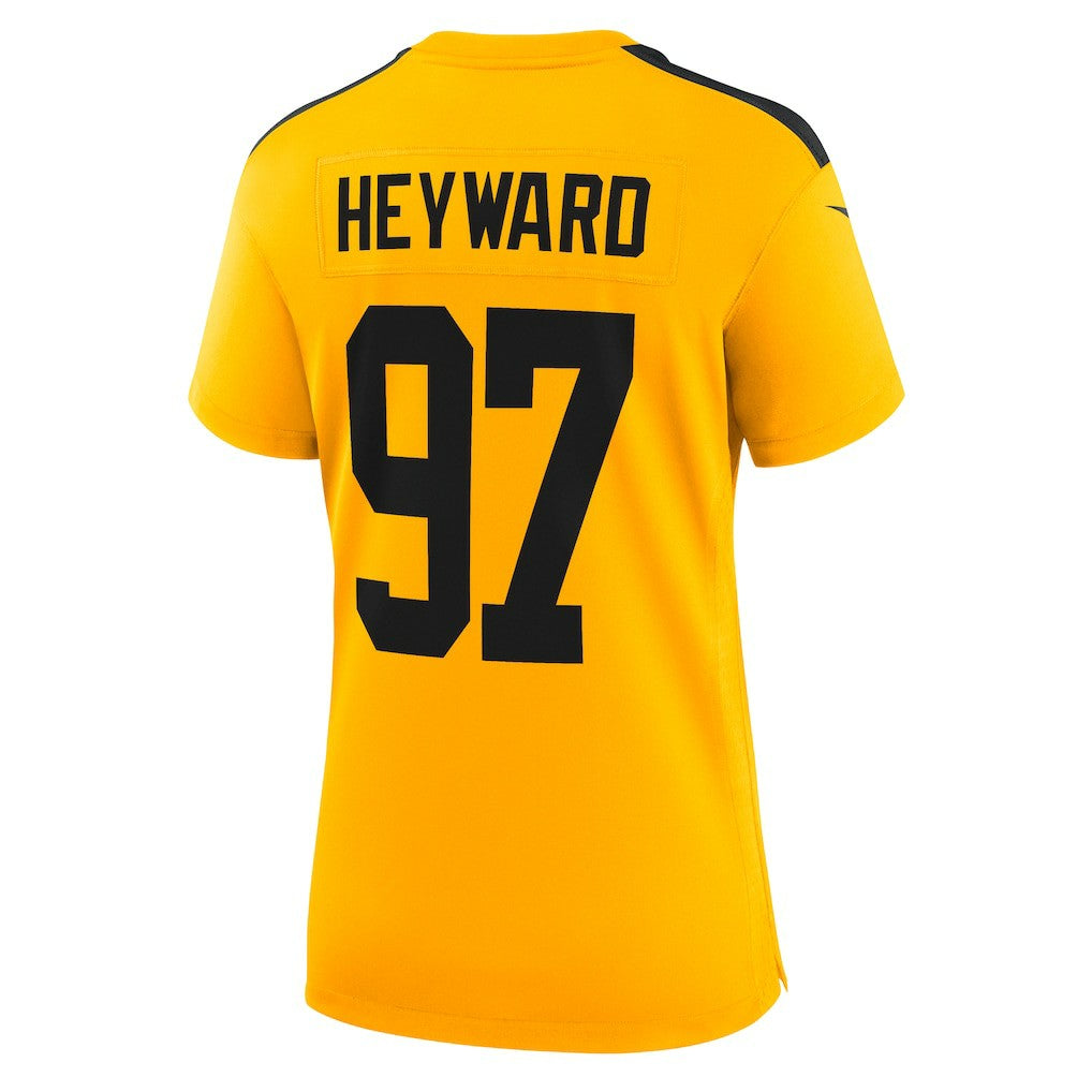 Cameron Heyward Pittsburgh Steelers Women's Alternate 1933 Throwback Game Jersey Gold | Nike for Sale