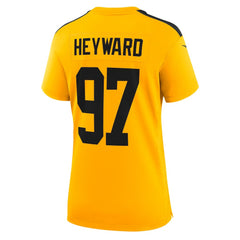 Cameron Heyward Pittsburgh Steelers Women's Alternate 1933 Throwback Game Jersey Gold | Nike for Sale
