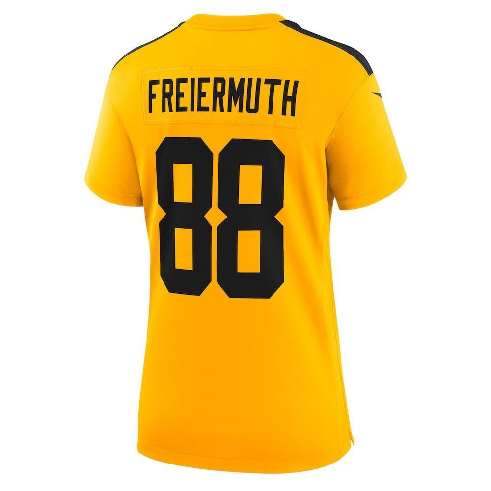Pat Freiermuth Pittsburgh Steelers Women's Alternate 1933 Throwback Game Jersey Gold | Nike for Sale