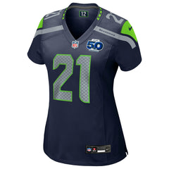 Devon Witherspoon Seattle Seahawks Women's Team 50th Season Game Jersey College Navy | Nike for Sale