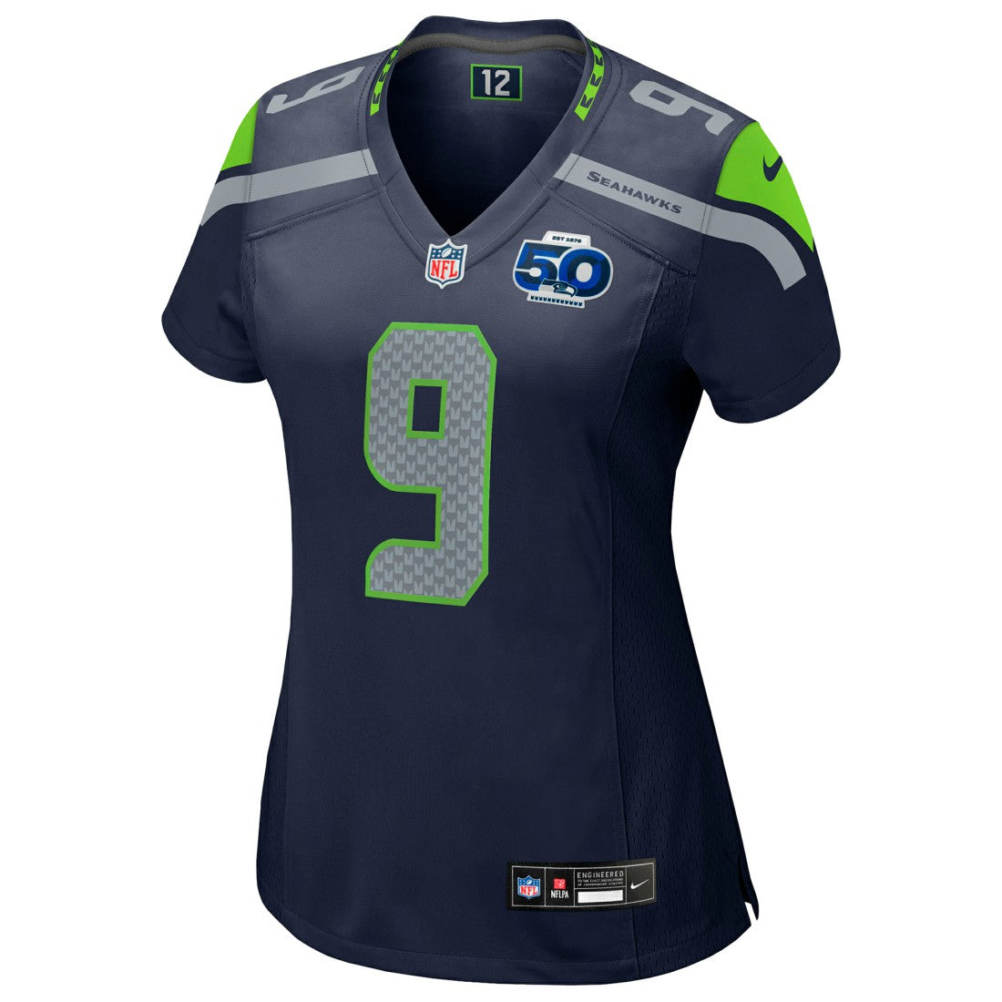 Kenneth Walker III Seattle Seahawks Women's 50th Season Game Jersey College Navy | Nike for Sale