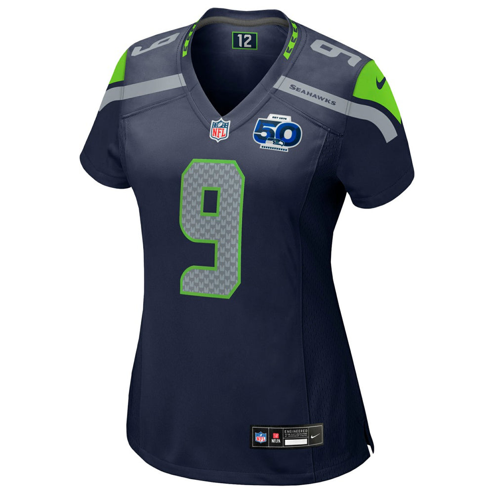 Kenneth Walker III Seattle Seahawks Women's 50th Season Game Jersey College Navy | Nike for Sale