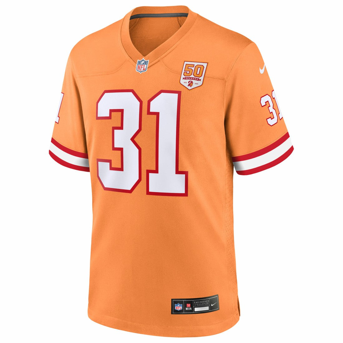 Antoine Winfield Jr. Tampa Bay Buccaneers 50th Season Game Jersey Creamsicle | Nike for Sale