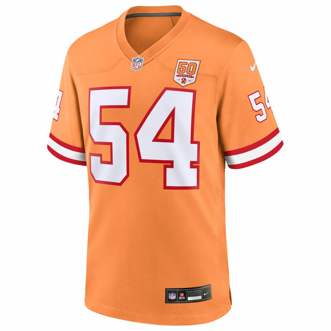 Lavonte David Tampa Bay Buccaneers 50th Season Game Jersey Creamsicle | Nike for Sale