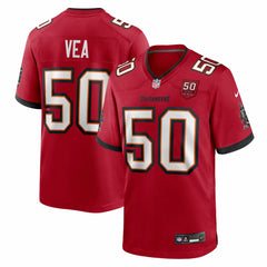 Vita Vea Tampa Bay Buccaneers 50th Season Team Game Jersey Red | Nike for Sale