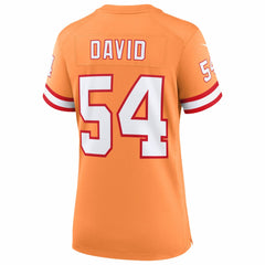 Lavonte David Tampa Bay Buccaneers Women's 50th Season Game Jersey Creamsicle | Nike for Sale
