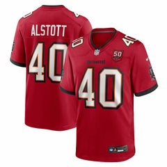 Mike Alstott Tampa Bay Buccaneers 50th Season Team Game Jersey Red | Nike for Sale