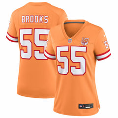 Derrick Brooks Tampa Bay Buccaneers Women's 50th Season Game Jersey Creamsicle | Nike for Sale