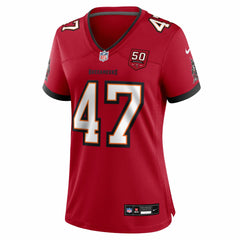John Lynch Tampa Bay Buccaneers Women's 50th Anniversary Team Game Jersey Red | Nike for Sale