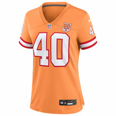 Mike Alstott Tampa Bay Buccaneers Women's 50th Season Game Jersey Creamsicle | Nike for Sale