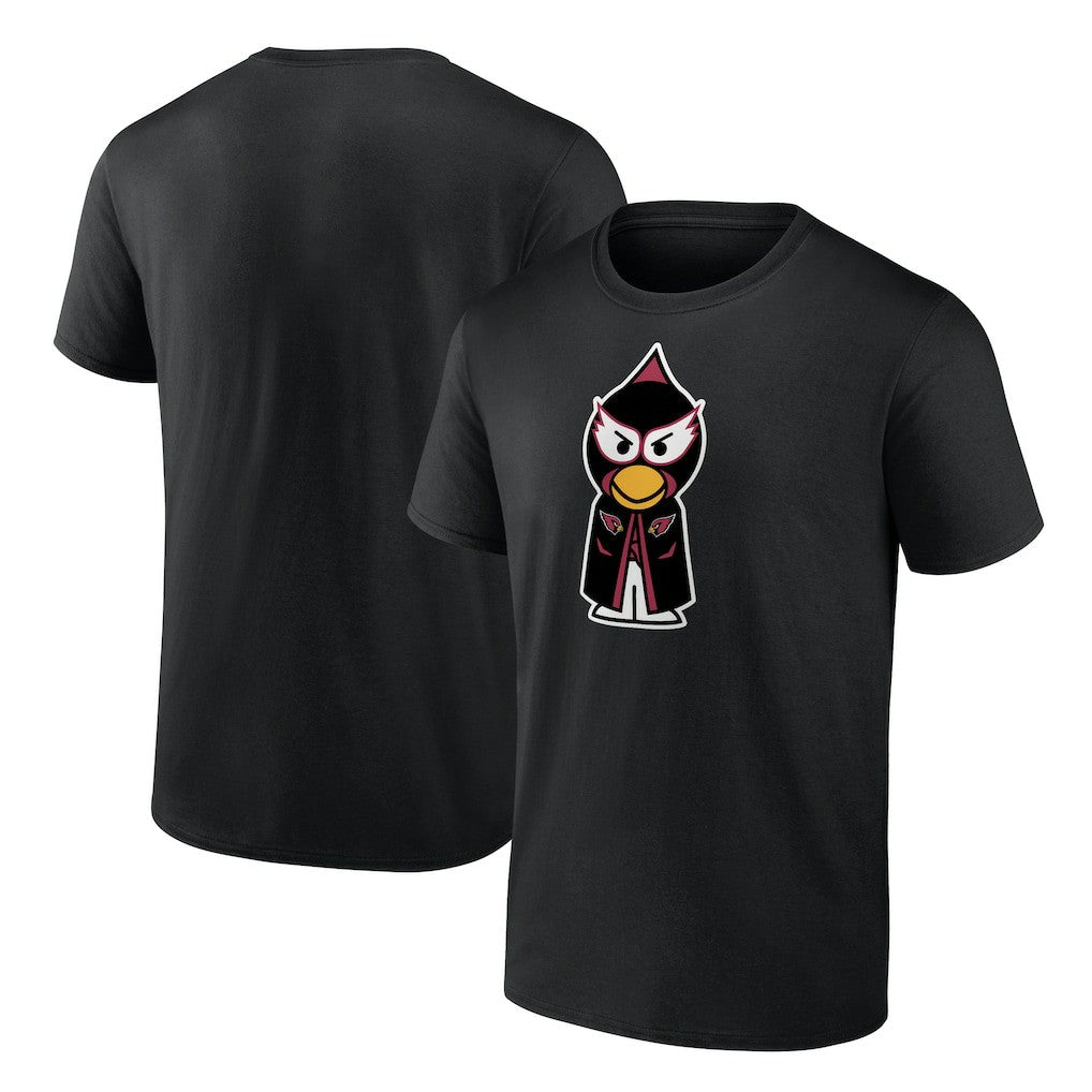 Arizona Cardinals Luchador Bird T-Shirt Black | NFL