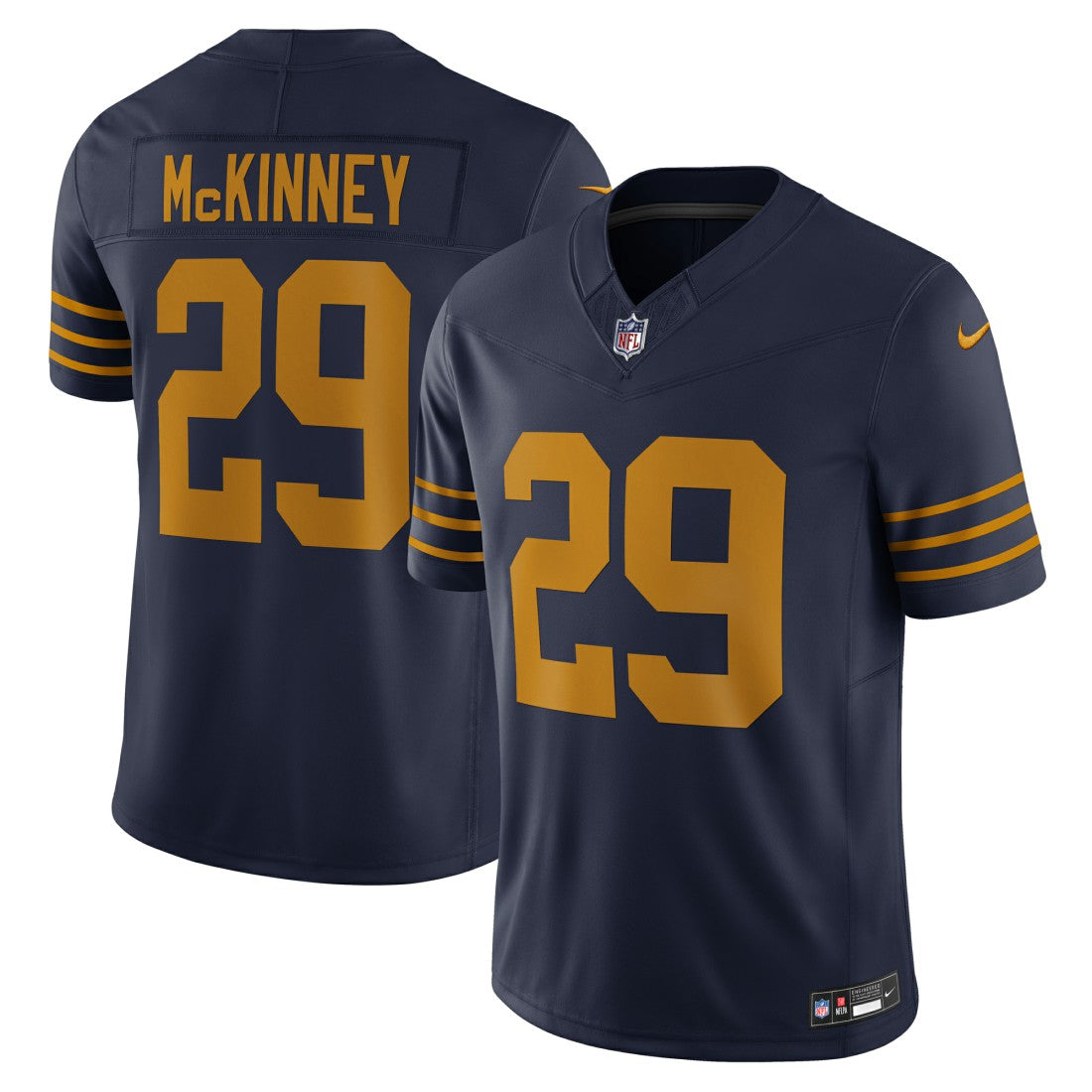 Xavier McKinney Green Bay Packers The 1923 Classic Vapor F.U.S.E. Limited Jersey Navy | Nike for Sale