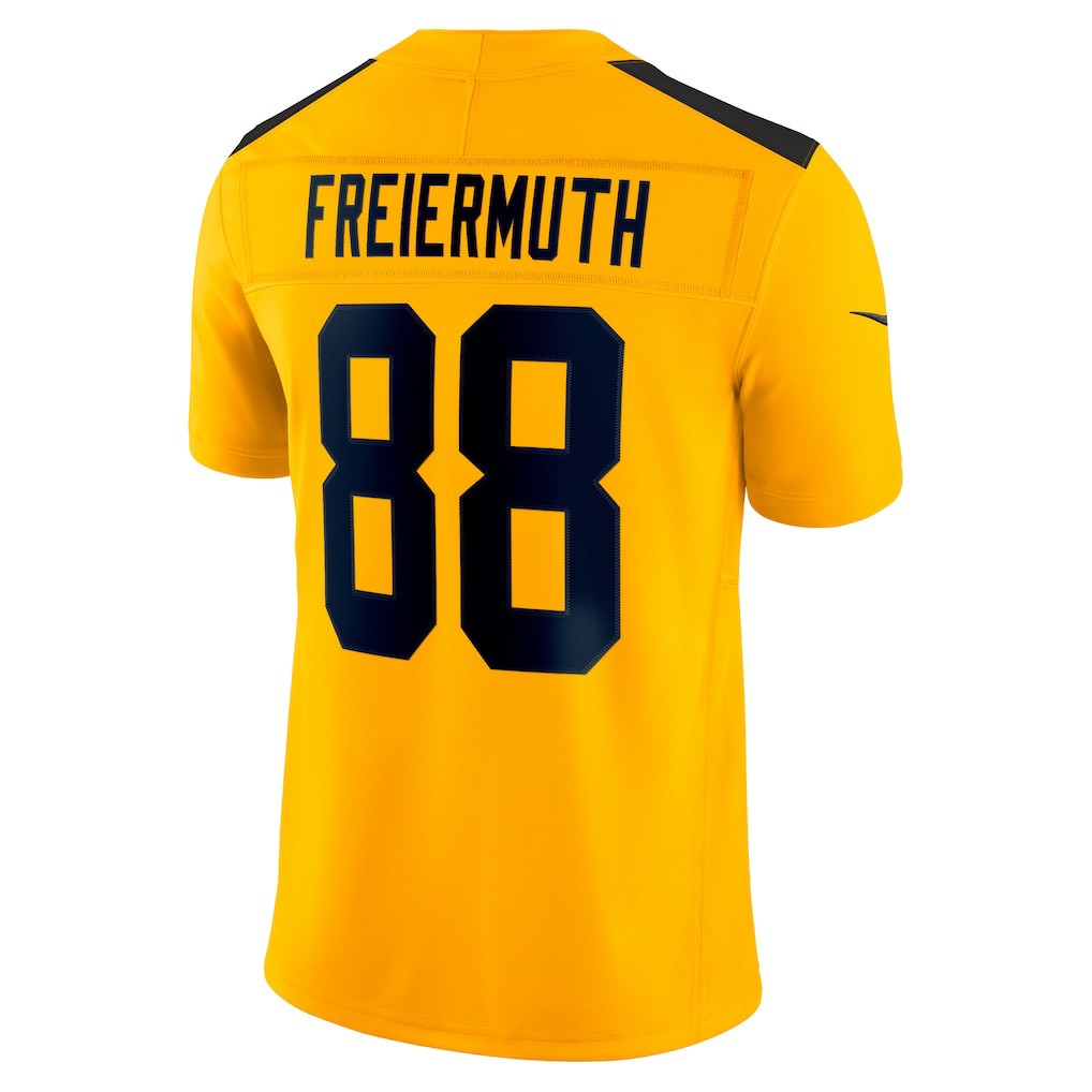 Pat Freiermuth Pittsburgh Steelers Alternate Vapor F.U.S.E. Limited Jersey Gold | Nike for Sale