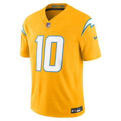 Justin Herbert Los Angeles Chargers Alternate Charger Power Vapor F.U.S.E. Limited Jersey Gold | Nike for Sale