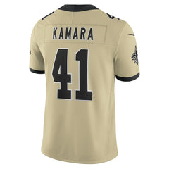 Alvin Kamara New Orleans Saints Gameday Golds Alternate Vapor F.U.S.E. Limited Jersey Gold | Nike for Sale