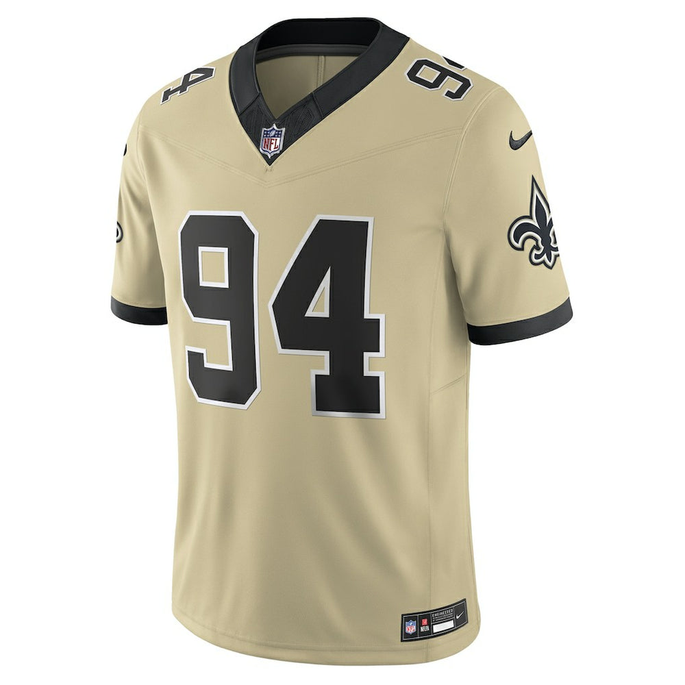 Cameron Jordan New Orleans Saints Gameday Golds Alternate Vapor F.U.S.E. Limited Jersey Gold | Nike for Sale