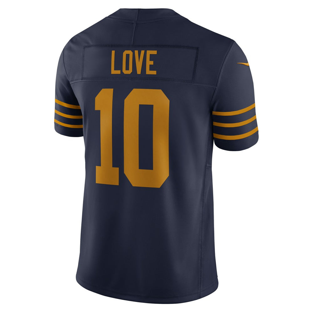 Jordan Love Green Bay Packers The 1923 Classic Vapor F.U.S.E. Limited Jersey Navy | Nike for Sale